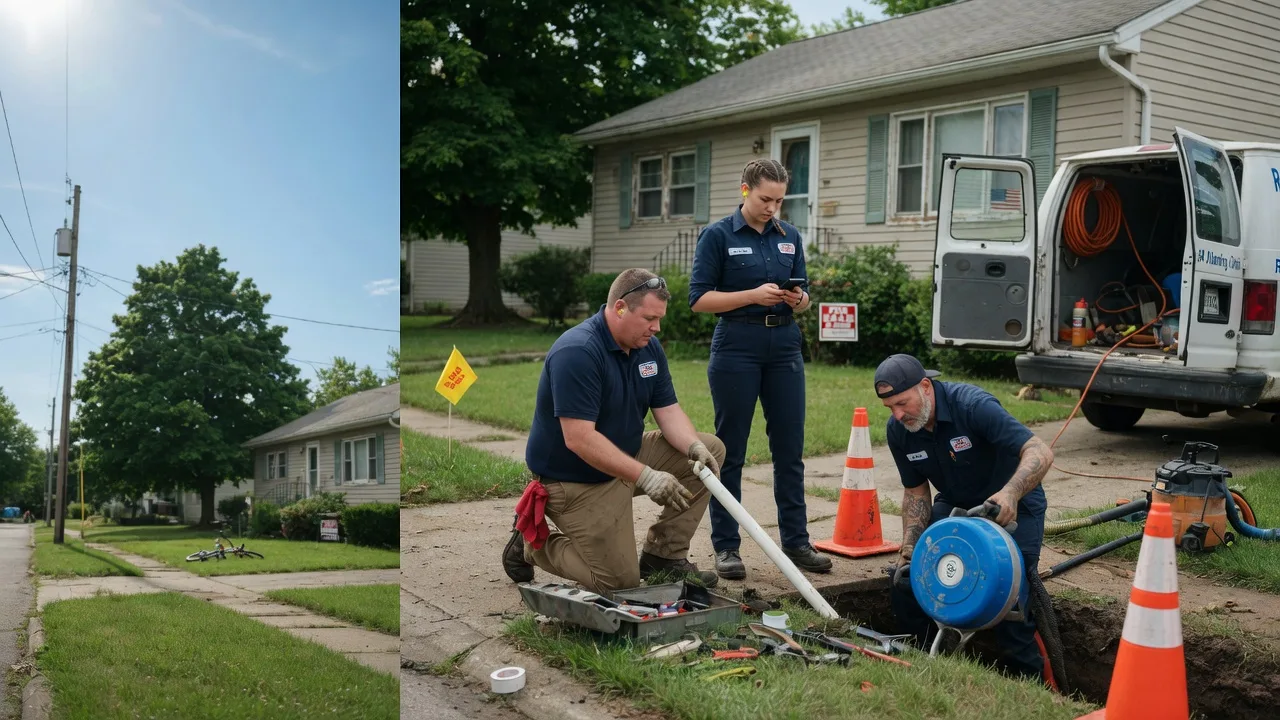 Sewer Line Repair in Briggsville, WI near me